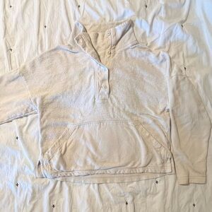 REI Cream Women's Quarter Button Up